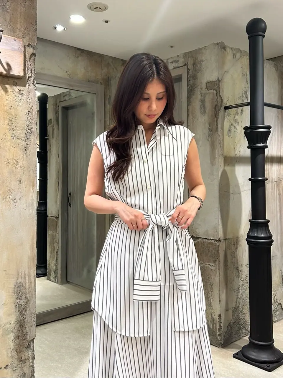 GRACE CONTINENTAL 志田　悠 コーディネート画像