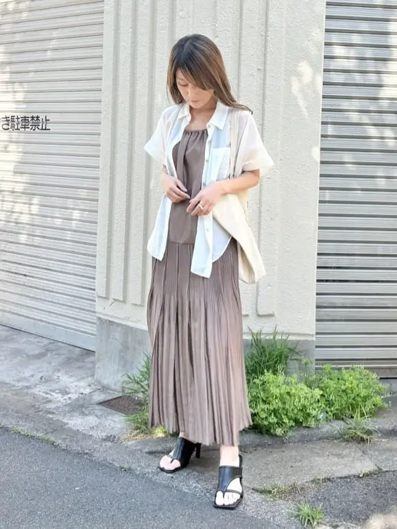 GRACE CONTINENTAL yukimi yonee コーディネート画像