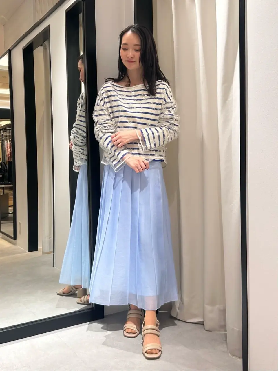 GRACE CONTINENTAL Nakatsu.m コーディネート画像