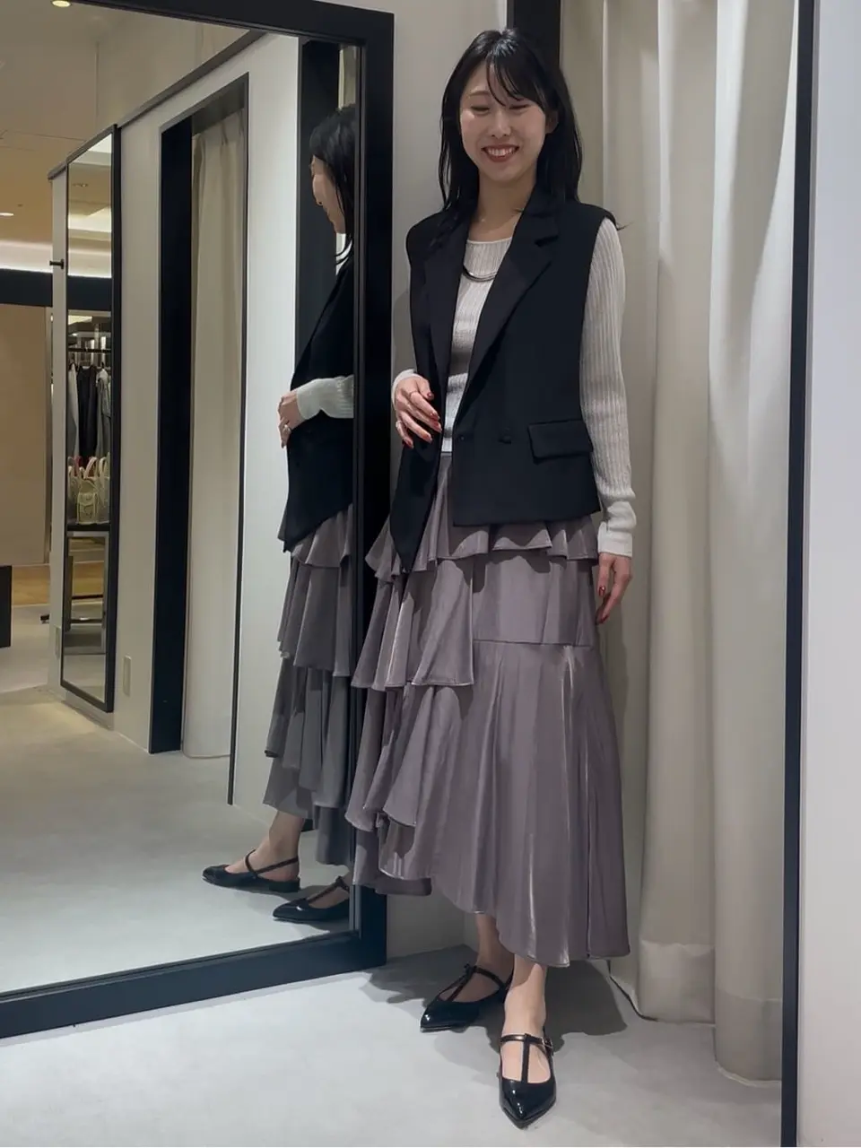 GRACE CONTINENTAL 端場　わかな コーディネート画像