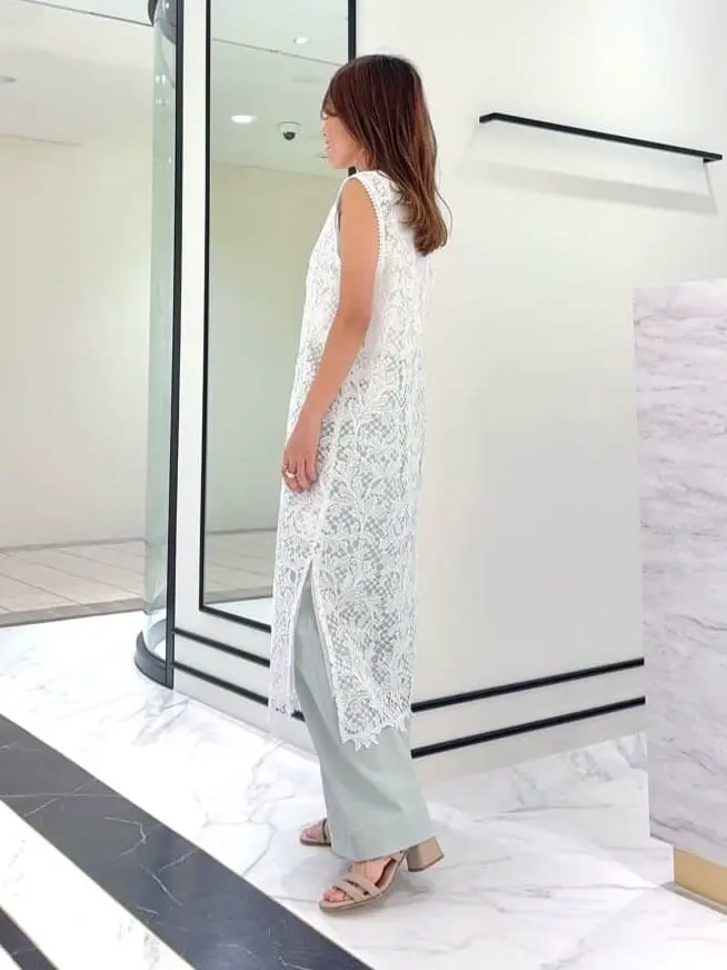 GRACE CONTINENTAL yukimi yonee コーディネート画像