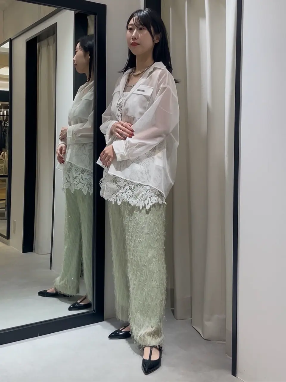 GRACE CONTINENTAL 端場　わかな コーディネート画像