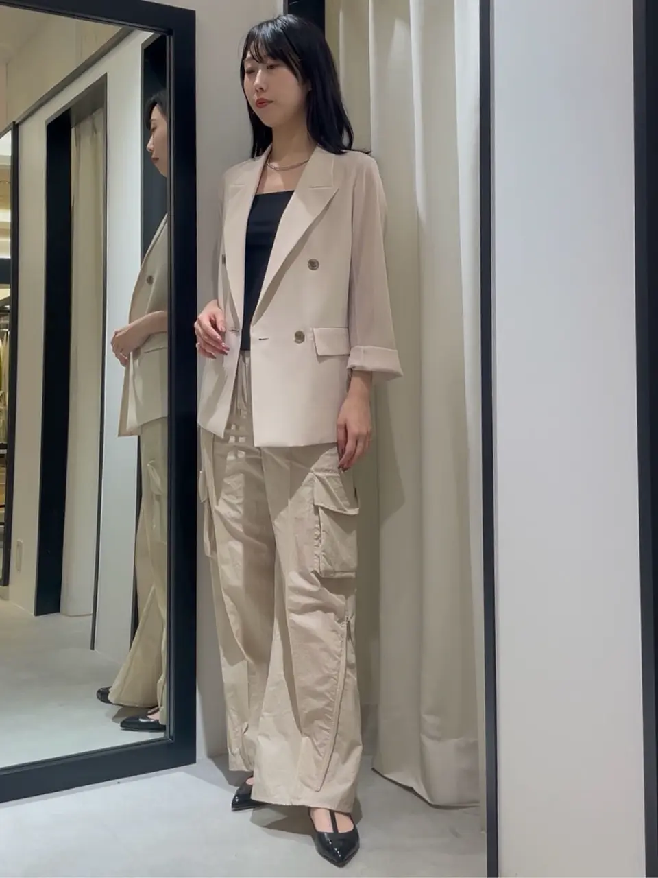 GRACE CONTINENTAL 端場　わかな コーディネート画像