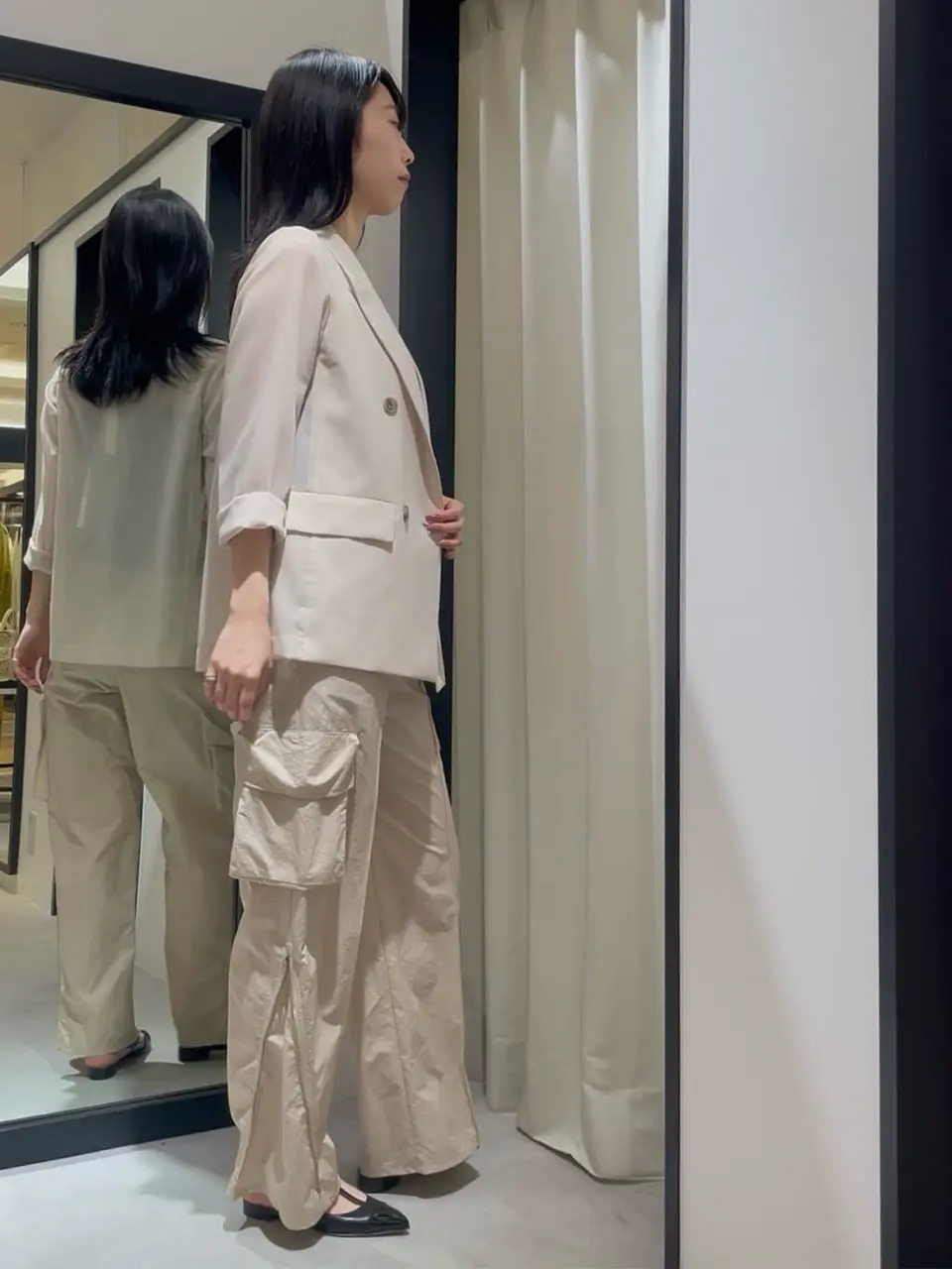 GRACE CONTINENTAL 端場　わかな コーディネート画像