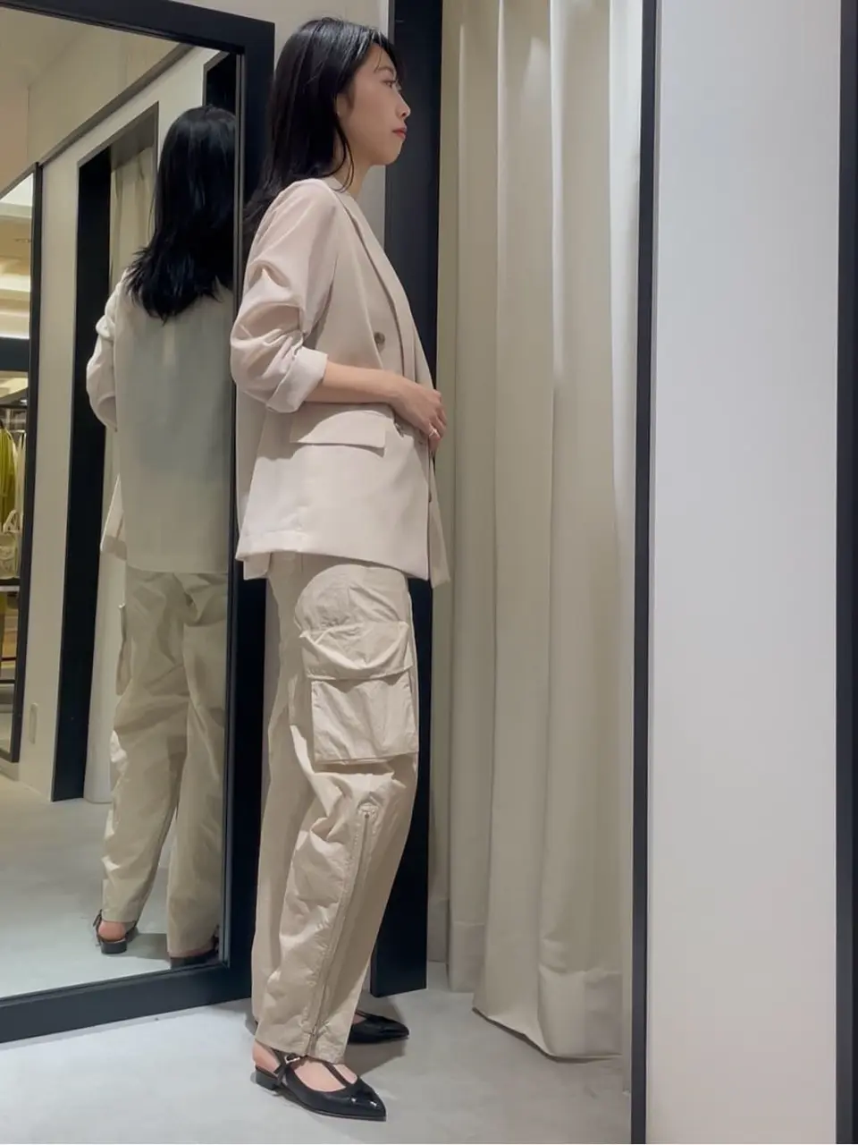 GRACE CONTINENTAL 端場　わかな コーディネート画像