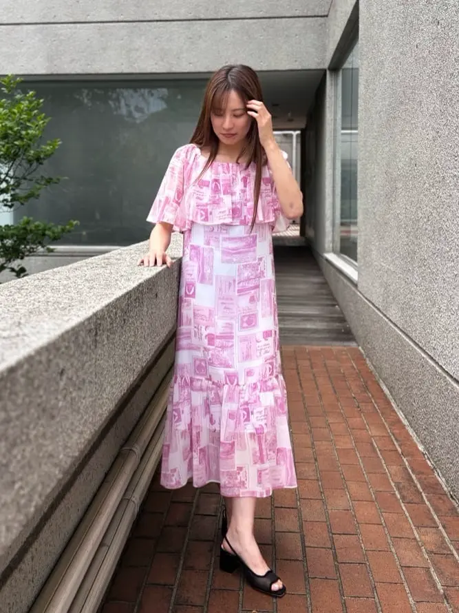 GRACE CONTINENTAL Hikaru Okada コーディネート画像