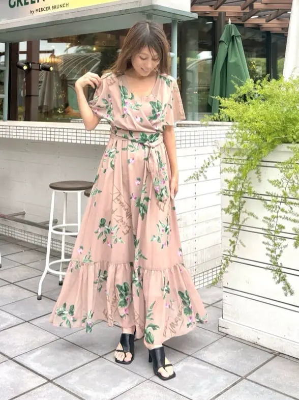 GRACE CONTINENTAL yukimi yonee コーディネート画像