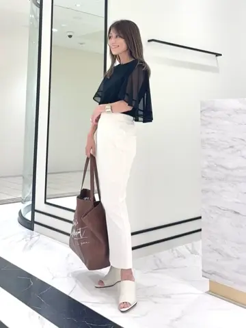 GRACE CONTINENTAL yukimi yonee コーディネート画像