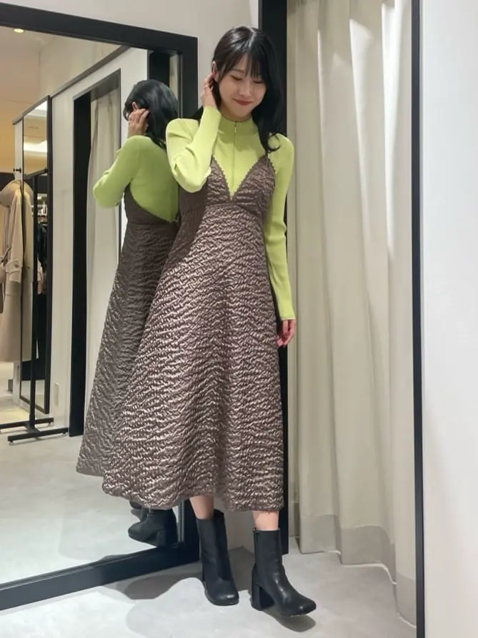 GRACE CONTINENTAL 端場　わかな コーディネート画像