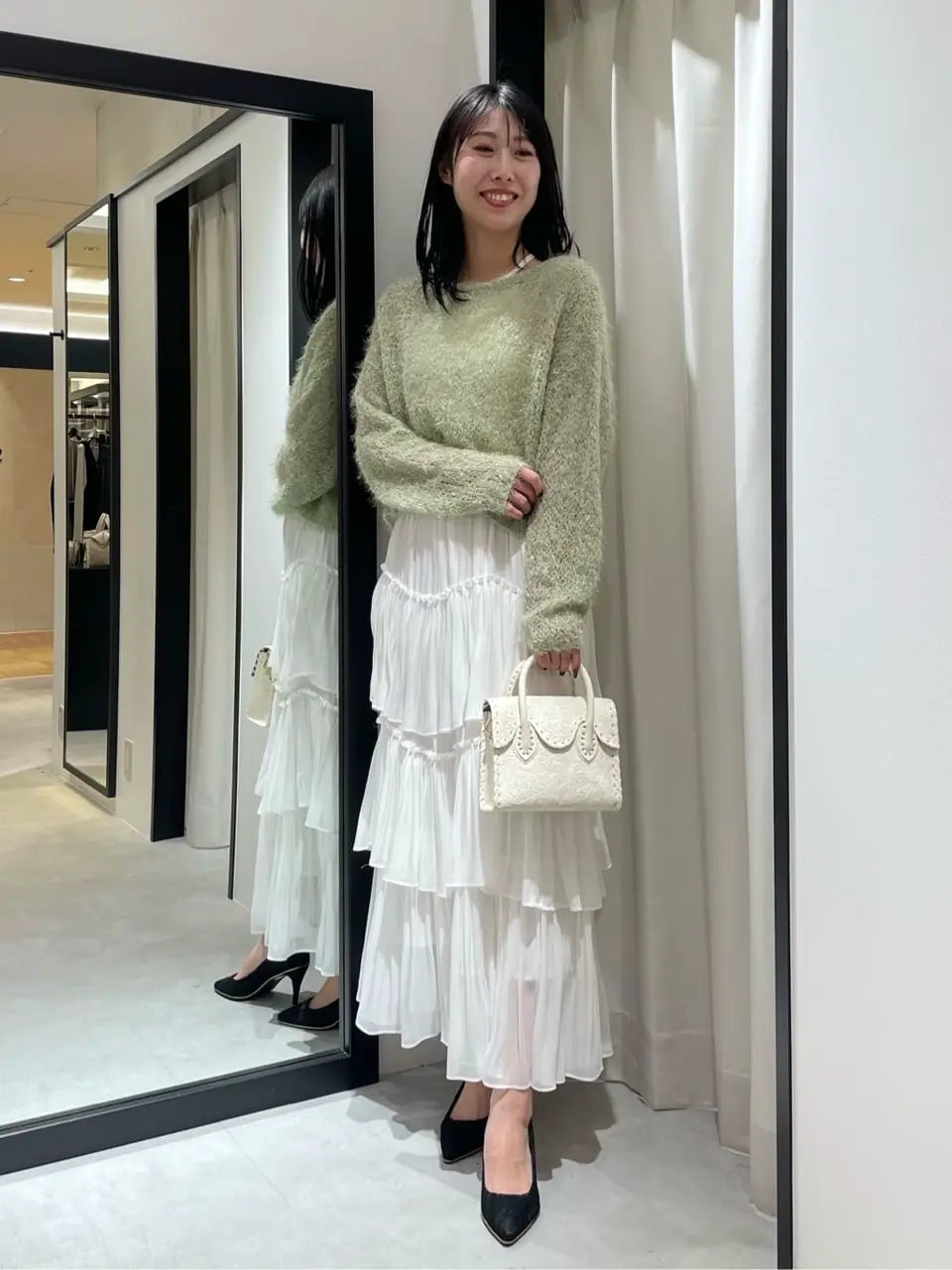 GRACE CONTINENTAL 端場　わかな コーディネート画像