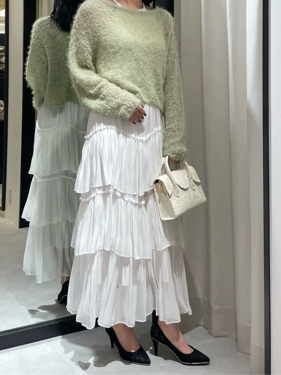 GRACE CONTINENTAL 端場　わかな コーディネート画像