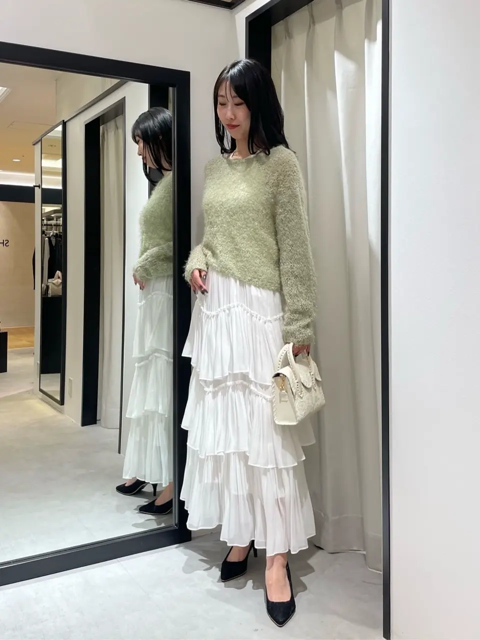 GRACE CONTINENTAL 端場　わかな コーディネート画像