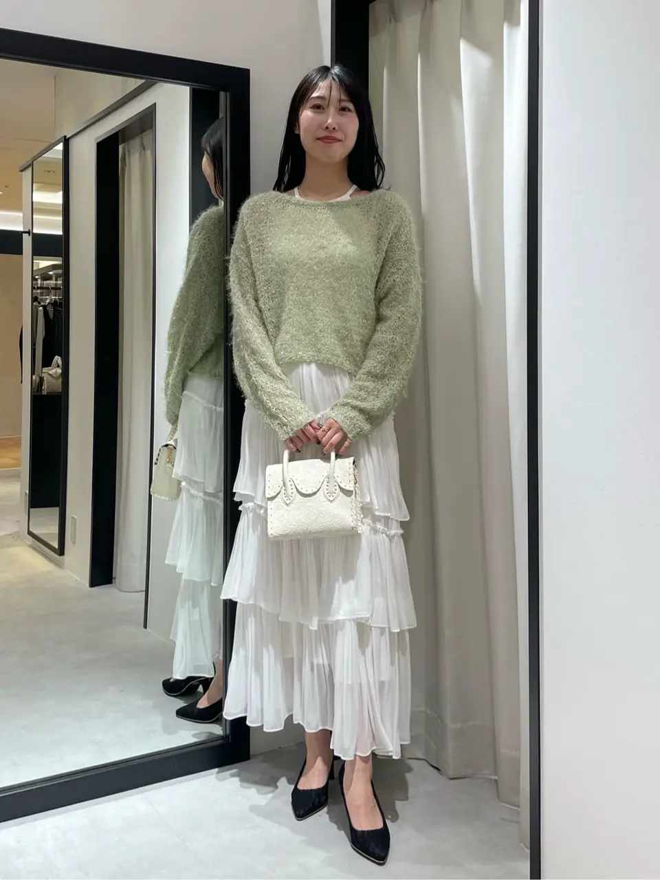 GRACE CONTINENTAL 端場　わかな コーディネート画像