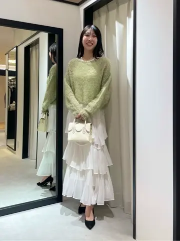 GRACE CONTINENTAL 端場　わかな コーディネート画像