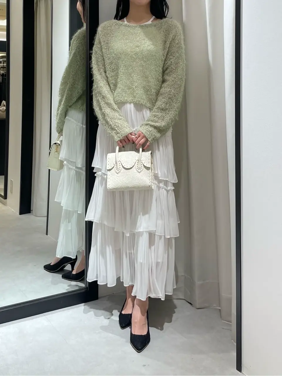 GRACE CONTINENTAL 端場　わかな コーディネート画像