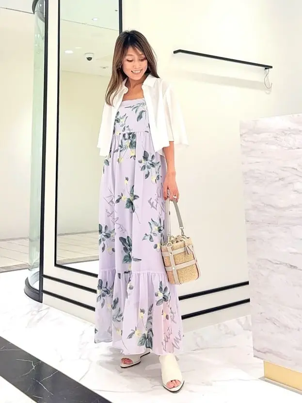 GRACE CONTINENTAL yukimi yonee コーディネート画像