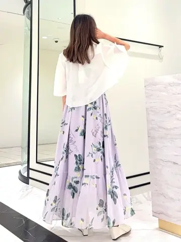 GRACE CONTINENTAL yukimi yonee コーディネート画像