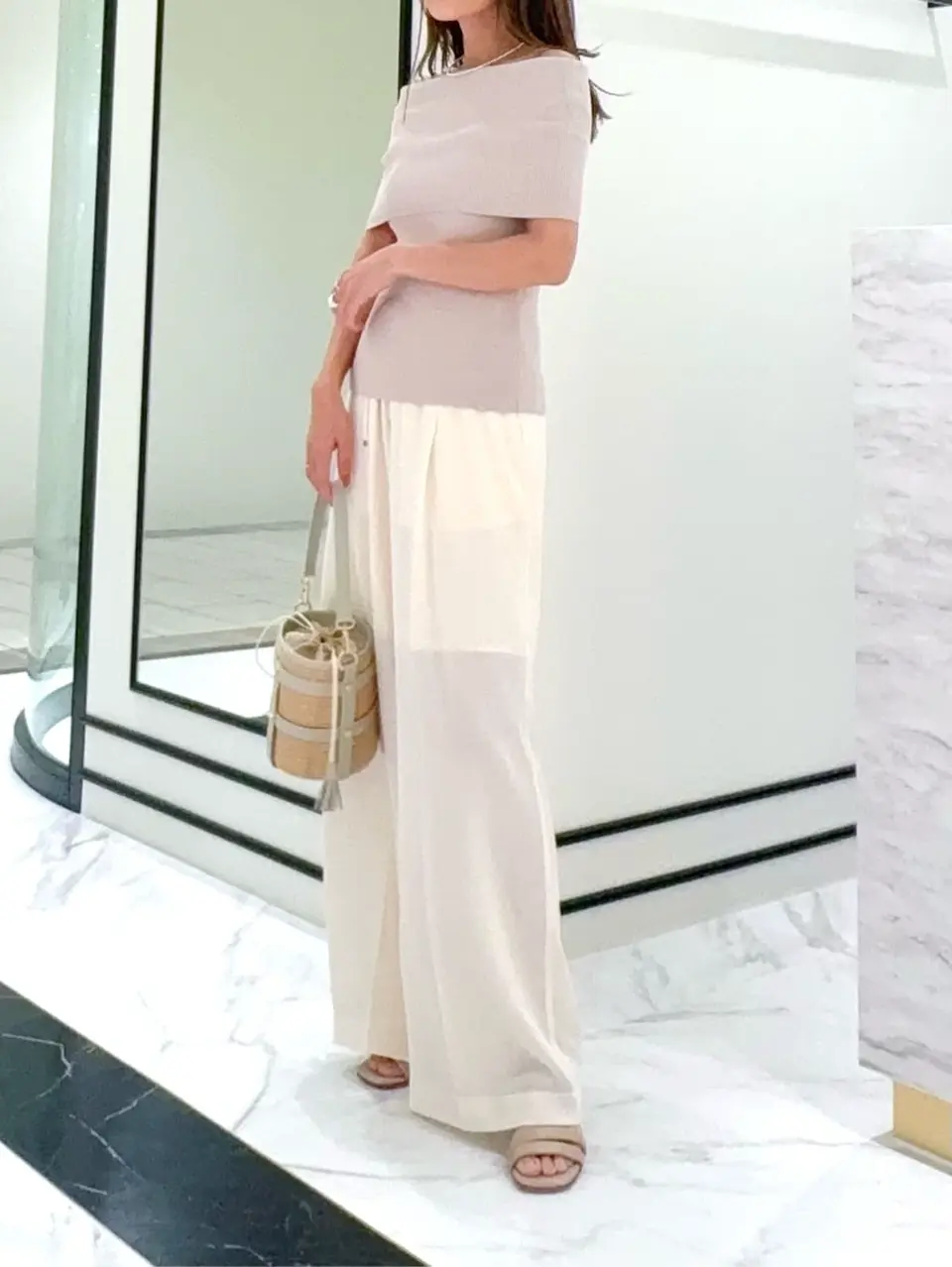 GRACE CONTINENTAL yukimi yonee コーディネート画像