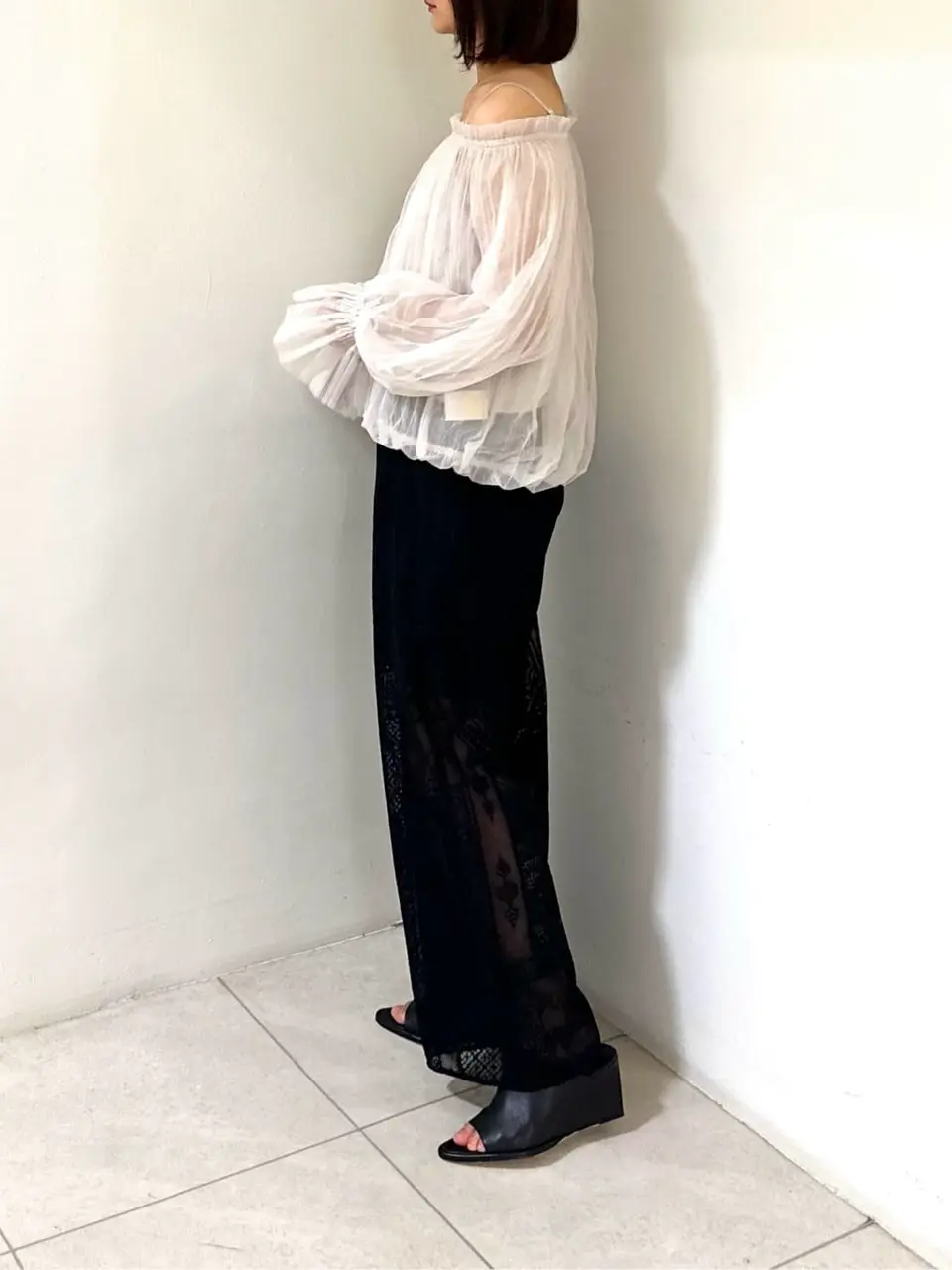 GRACE CONTINENTAL MORITA AI コーディネート画像