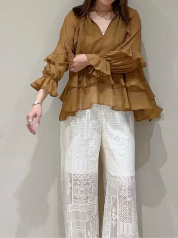 GRACE CONTINENTAL 古川温子 コーディネート画像