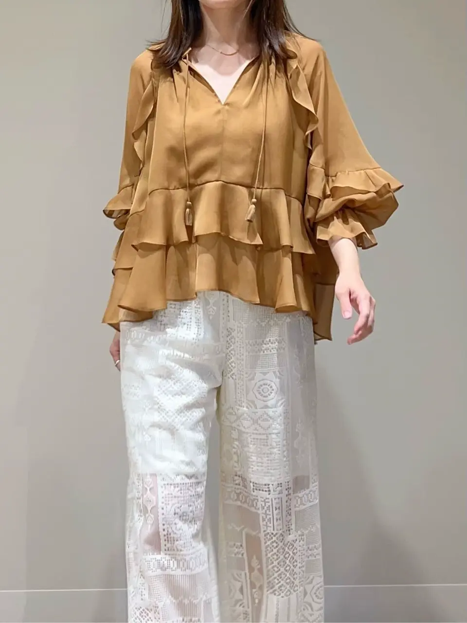 GRACE CONTINENTAL 古川温子 コーディネート画像