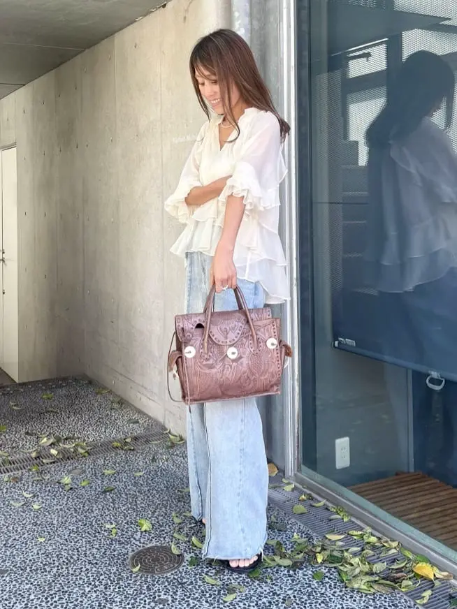 GRACE CONTINENTAL yukimi yonee コーディネート画像