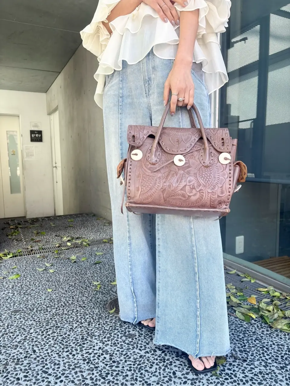 GRACE CONTINENTAL yukimi yonee コーディネート画像