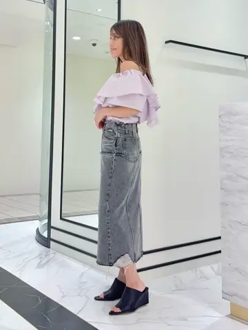 GRACE CONTINENTAL yukimi yonee コーディネート画像