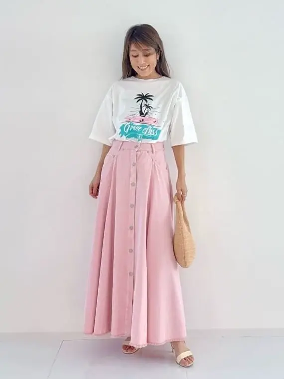 GRACE CONTINENTAL yukimi yonee コーディネート画像