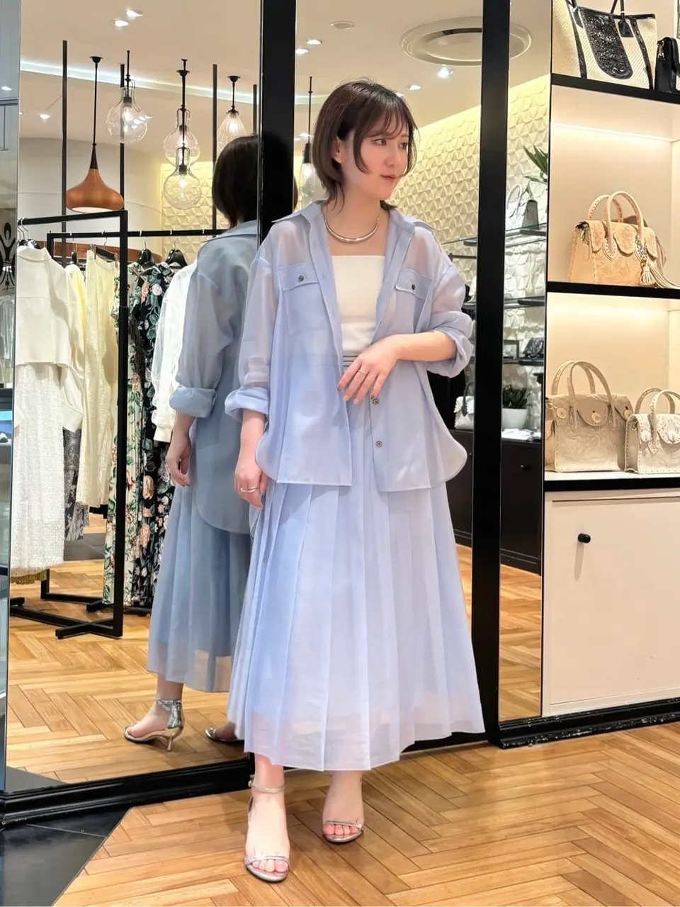 GRACE CONTINENTAL K.SASAKI コーディネート画像