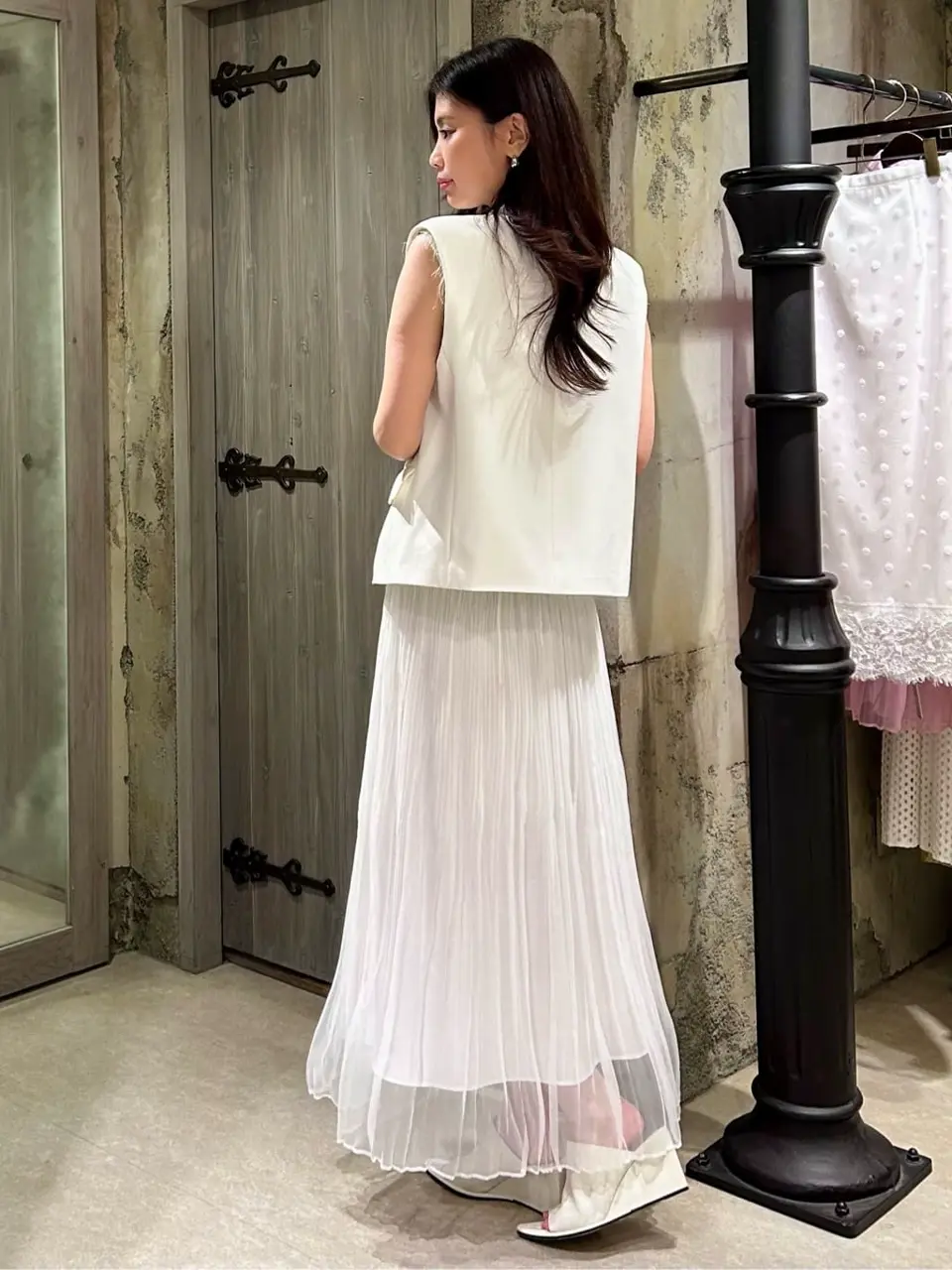 GRACE CONTINENTAL 志田　悠 コーディネート画像