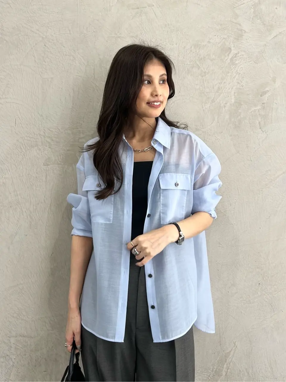 GRACE CONTINENTAL 志田　悠 コーディネート画像