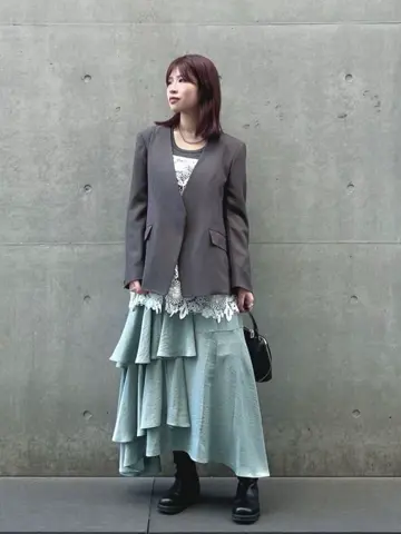 GRACE CONTINENTAL NORIA コーディネート画像