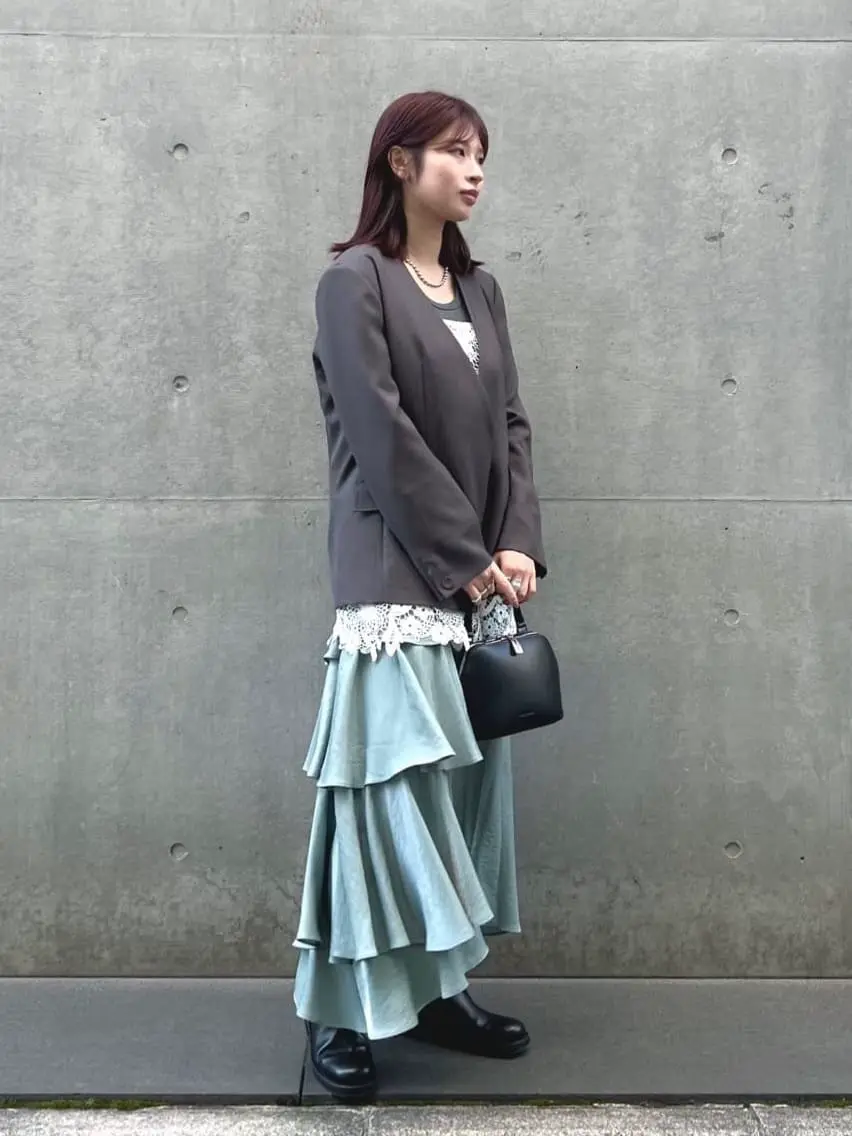 GRACE CONTINENTAL NORIA コーディネート画像