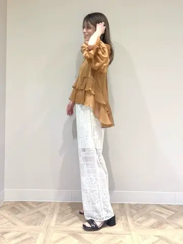 GRACE CONTINENTAL yukimi yonee コーディネート画像