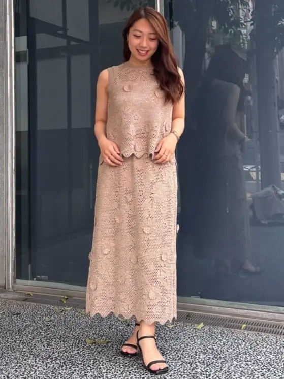 GRACE CONTINENTAL HIGASHIGAWA.R コーディネート画像