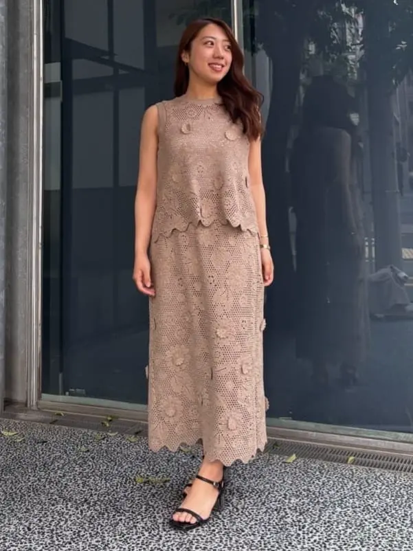 GRACE CONTINENTAL HIGASHIGAWA.R コーディネート画像