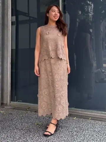 GRACE CONTINENTAL HIGASHIGAWA.R コーディネート画像