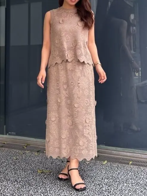 GRACE CONTINENTAL HIGASHIGAWA.R コーディネート画像