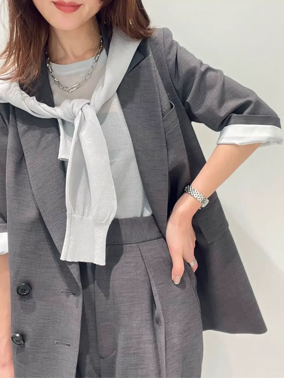 GRACE CONTINENTAL A.Kameyama コーディネート画像