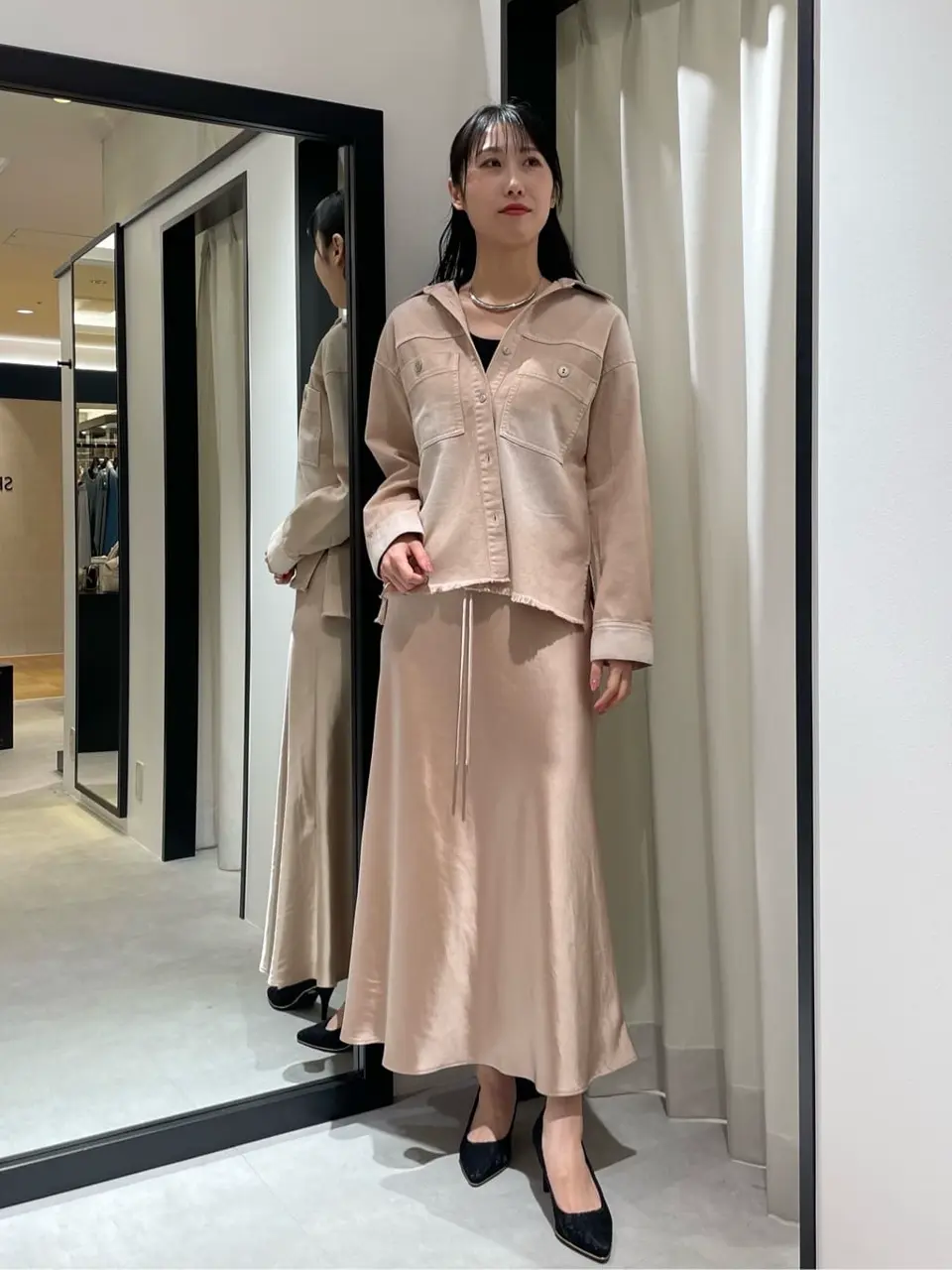 GRACE CONTINENTAL 端場　わかな コーディネート画像