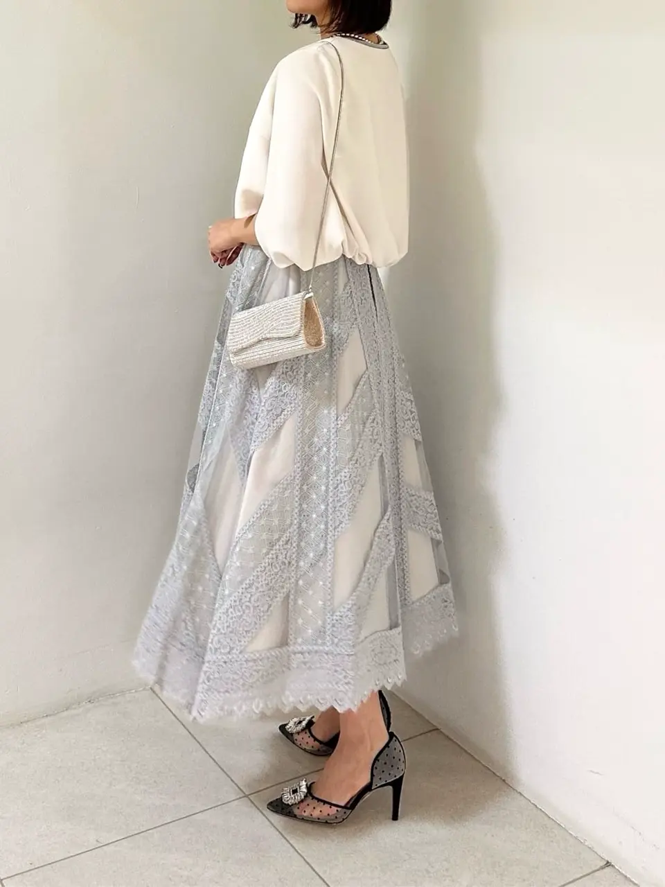 GRACE CONTINENTAL MORITA AI コーディネート画像