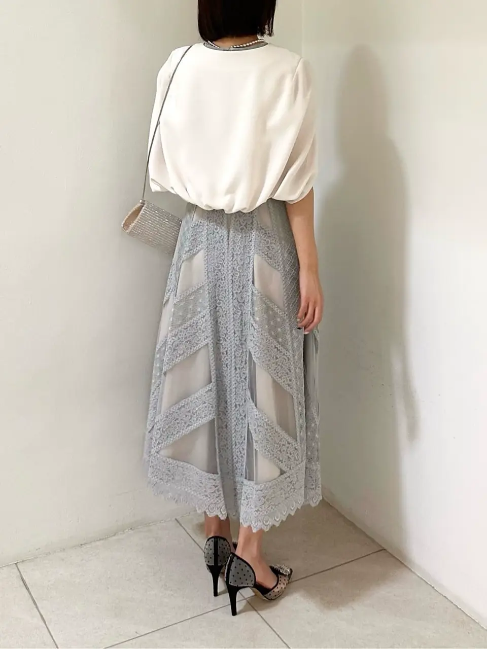 GRACE CONTINENTAL MORITA AI コーディネート画像