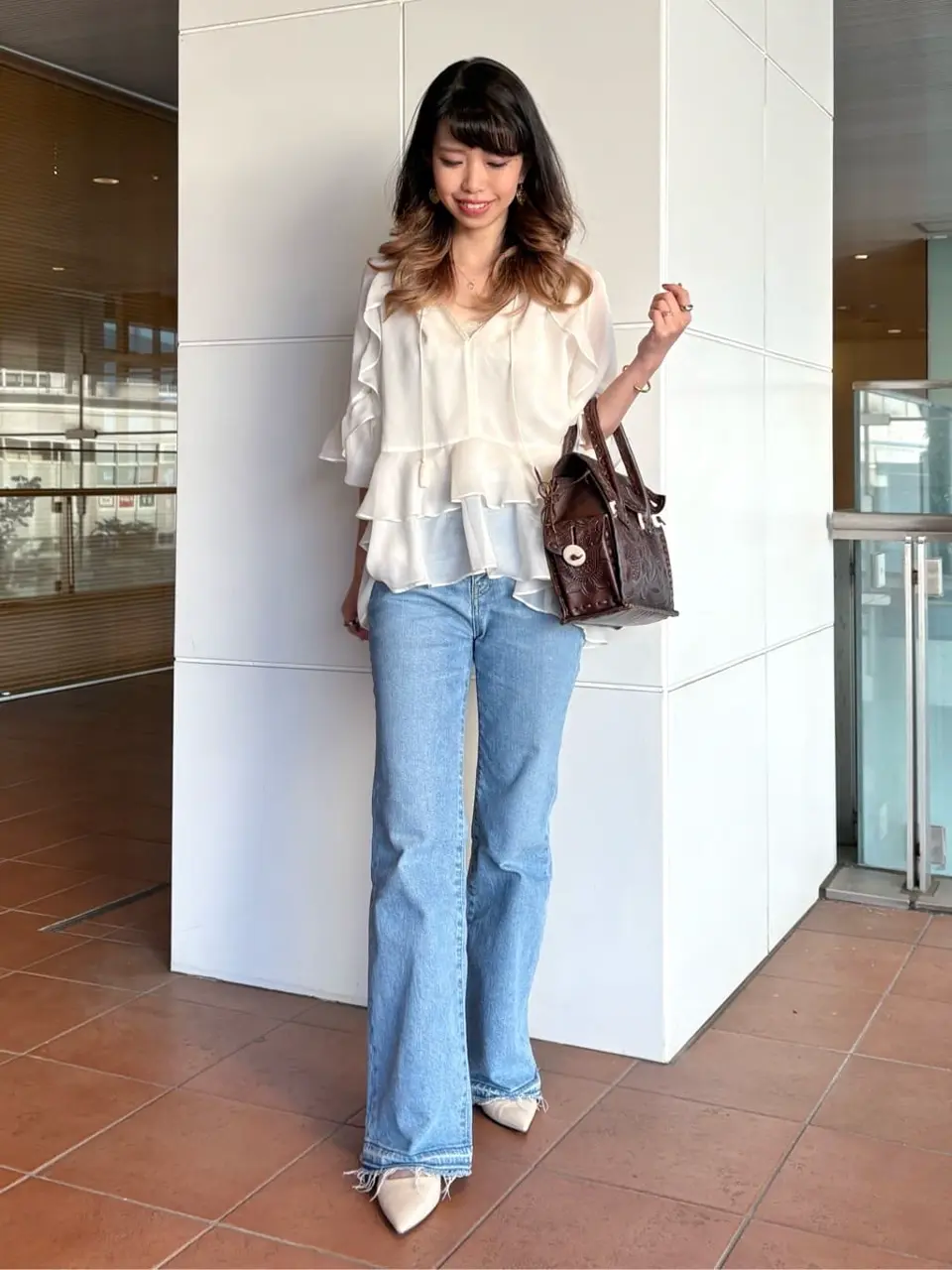 GRACE CONTINENTAL FUKUSHIMA YURIE コーディネート画像