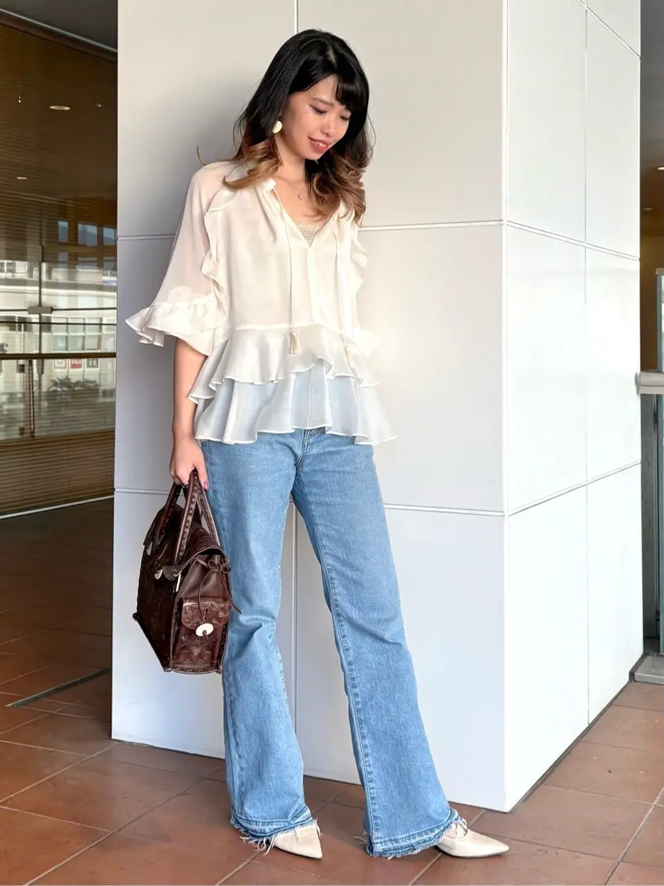 GRACE CONTINENTAL FUKUSHIMA YURIE コーディネート画像