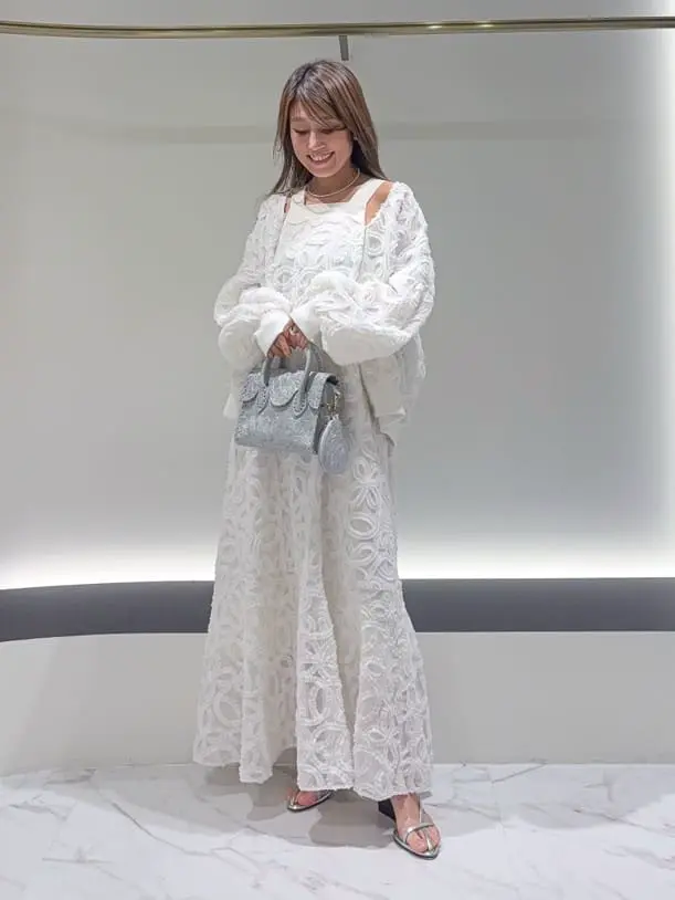 GRACE CONTINENTAL yukimi yonee コーディネート画像