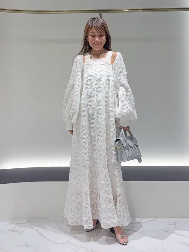 GRACE CONTINENTAL yukimi yonee コーディネート画像