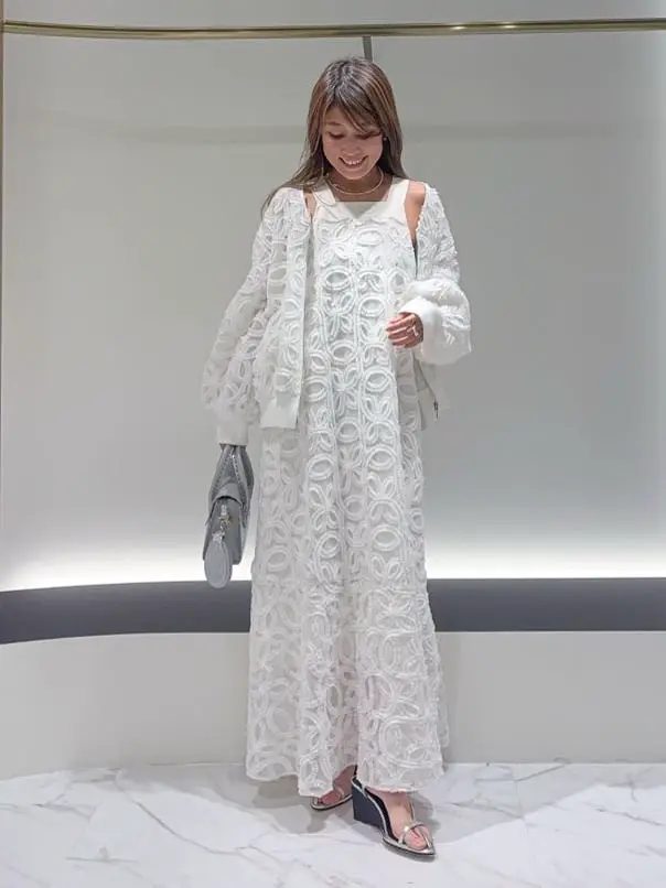 GRACE CONTINENTAL yukimi yonee コーディネート画像