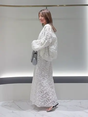 GRACE CONTINENTAL yukimi yonee コーディネート画像