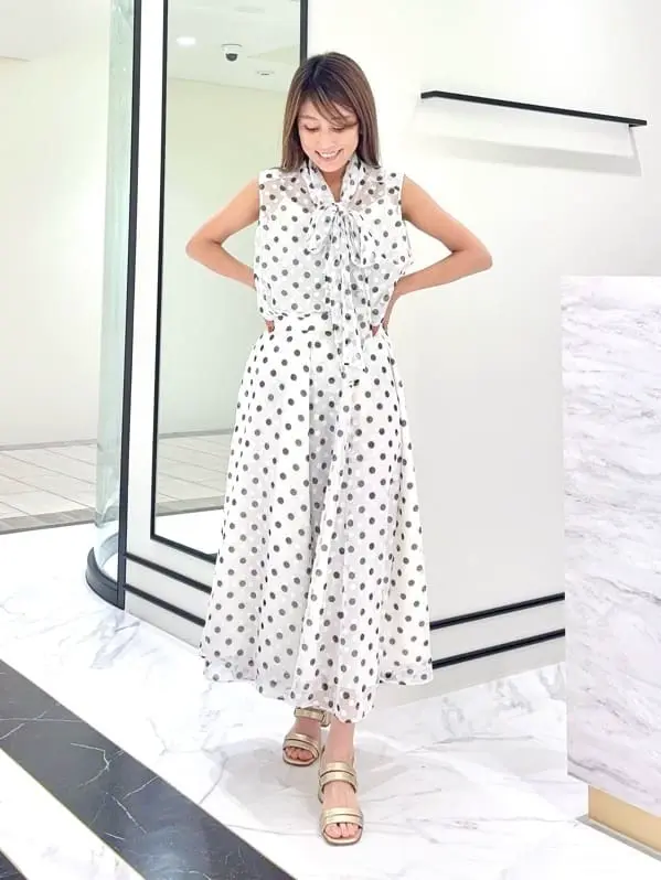 GRACE CONTINENTAL yukimi yonee コーディネート画像